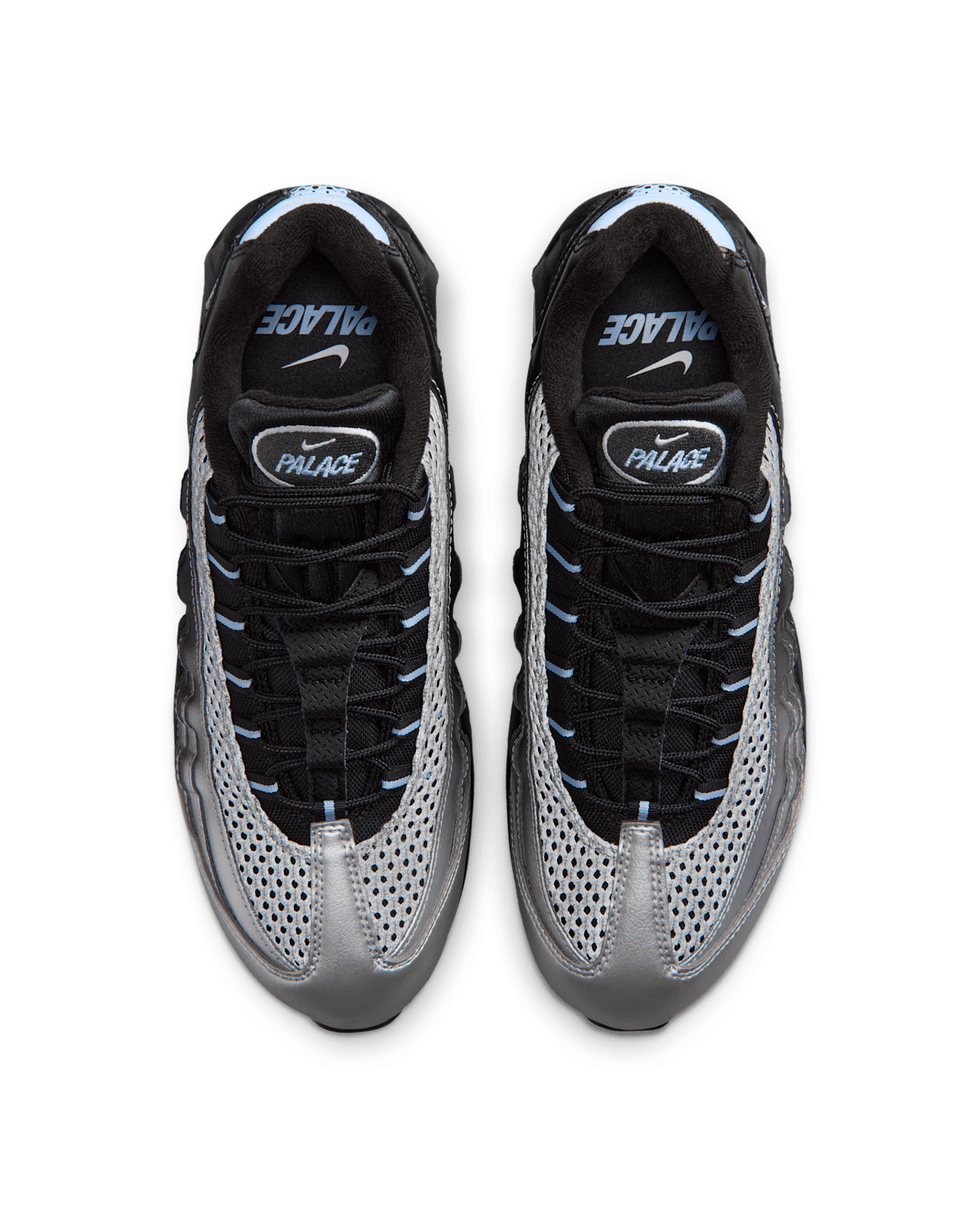 Air Max 95 Big Bubble x Palace 'Metallic Silver and Aluminum